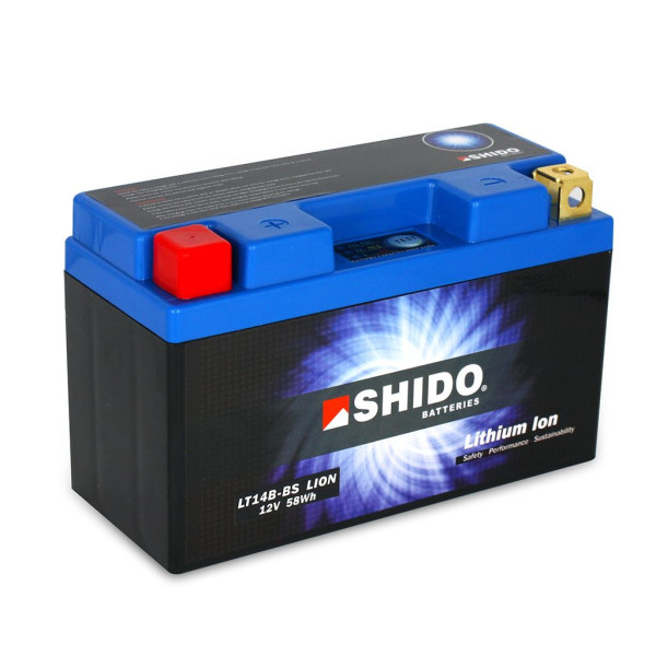 Batterie 12V 4,8AH(12AH) YT14B-BS Lithium-Ionen Shido 51293