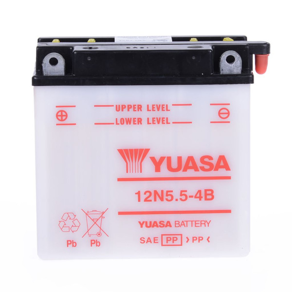 Batterie 12V 5,5AH 12N5.5-4B Blei-Säure Yuasa ohne Säurepack