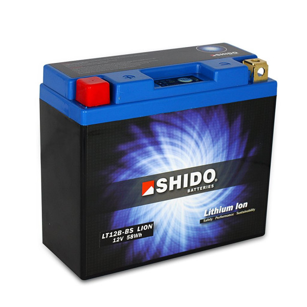 Batterie 12V 4,8AH(10AH) YT12B-BS Lithium-Ionen Shido 51291