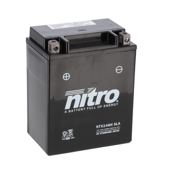 Batterie 12V 12AH YTX14AH-BS Gel Nitro