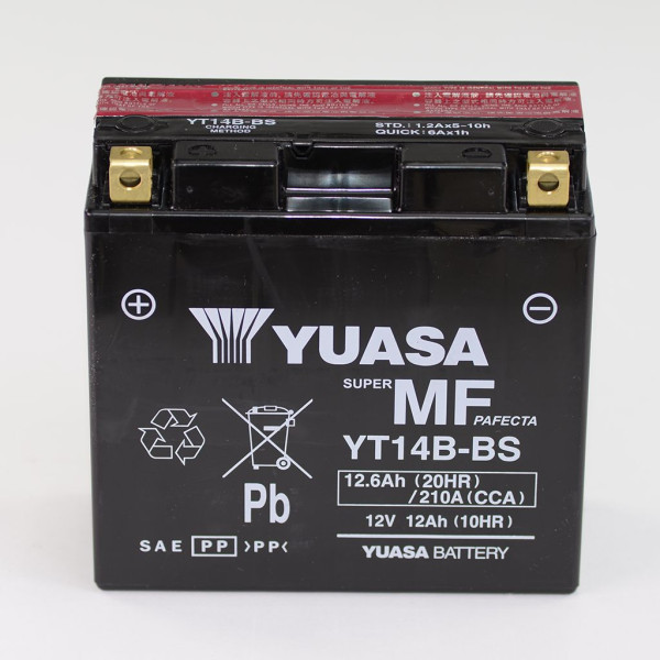 Batterie 12V 12AH YT14B-BS Wartungsfrei Yuasa 51293
