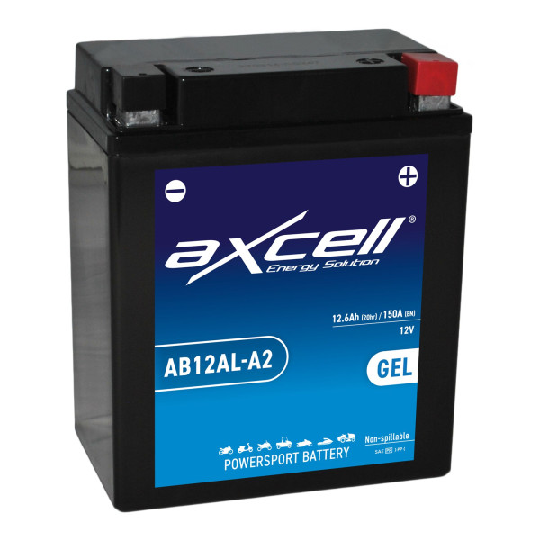 Batterie 12V YB12AL-A2 GEL AXCELL 51213