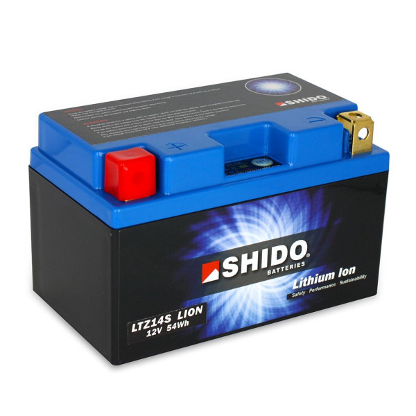 Batterie 12V 4,5AH(11,2AH) YTZ14S Lithium-Ionen Shido