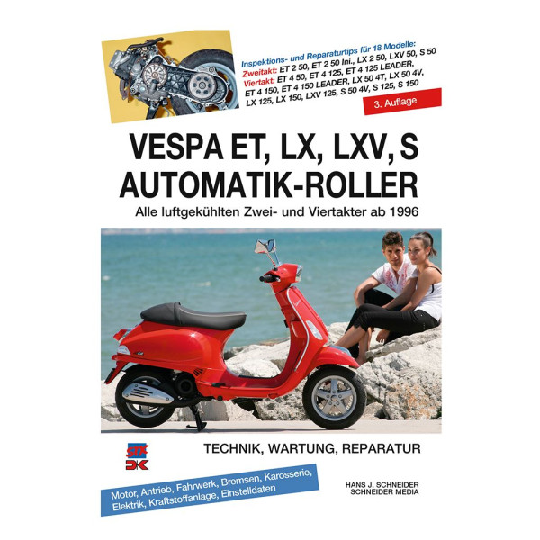 Reparaturanleitung Vespa ET2-LX50-125