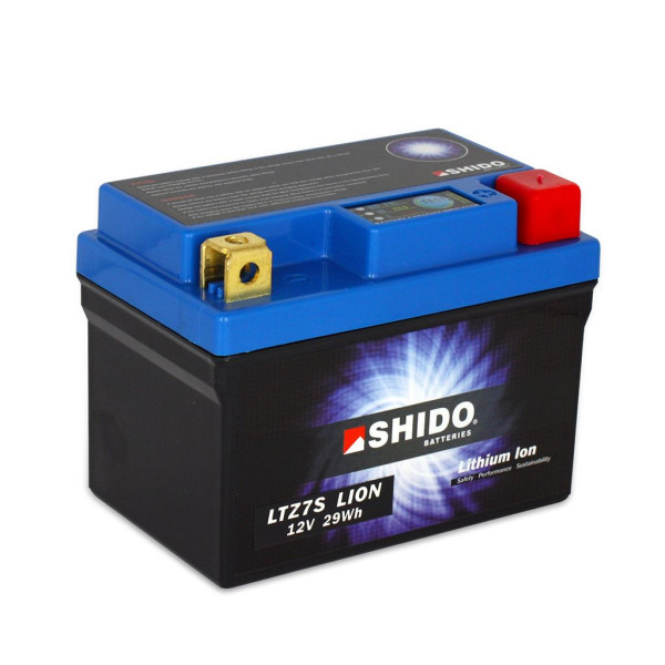 Batterie 12V 2,4AH(6AH) YTZ7S Lithium-Ionen Shido
