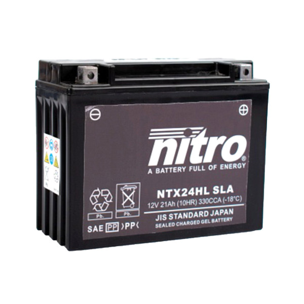 Batterie 12V 21AH YTX24HL-BS Gel Nitro