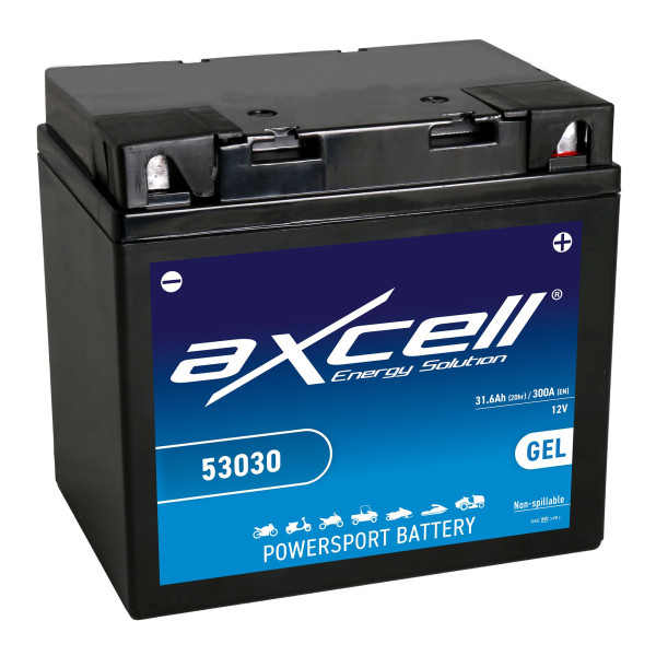 Batterie 12V Y60-N30L-A GEL AXCELL 53030