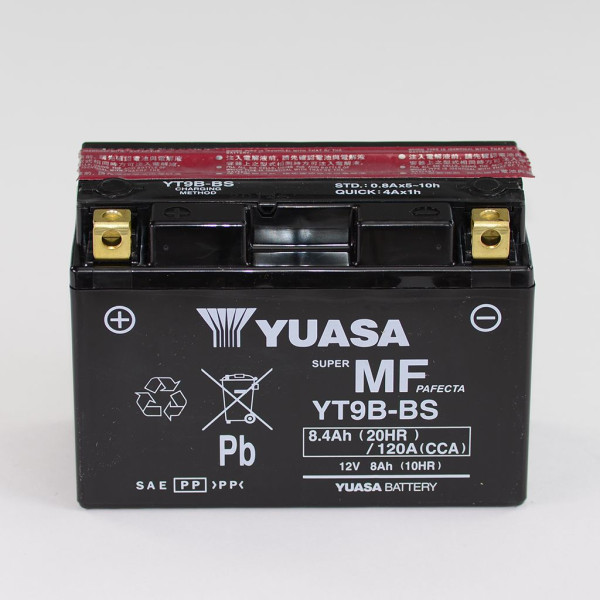 Batterie 12V 8AH YT9B-BS Wartungsfrei Yuasa