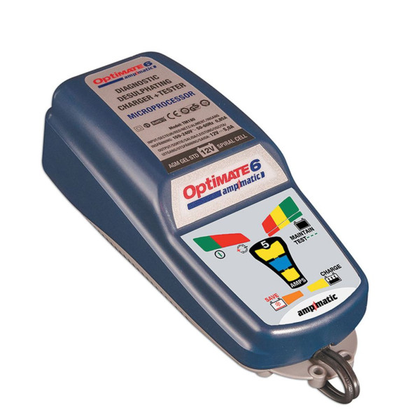 Batterieladegerät Optimate 6 ampmatic 12 Volt 0,4 - 5 Amp.