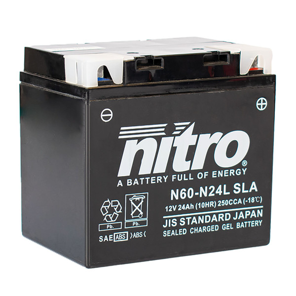 Batterie 12V 24AH Y60-N24L-A Gel Nitro