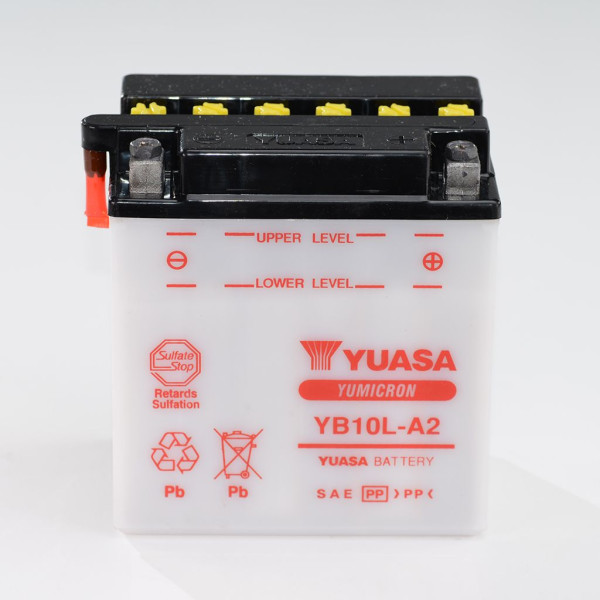 Batterie 12V 12AH YB10L-A2 Blei-Säure Yuasa 51112 ohne Säurepack