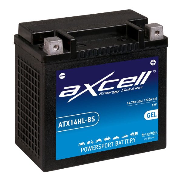 Batterie 12V YTX14HL-BS HD-Pole GEL AXCELL