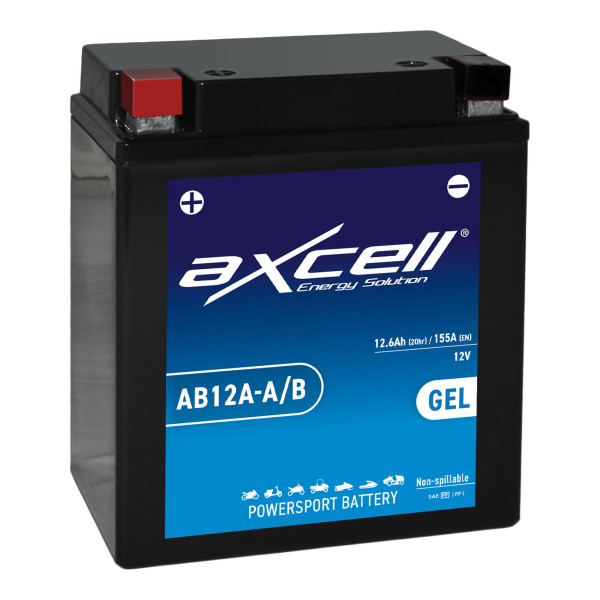 Batterie 12V YB12A-A GEL AXCELL 51211