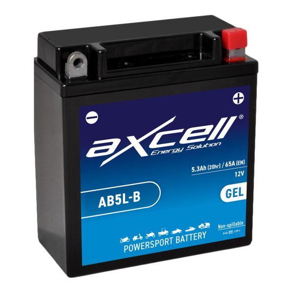 Batterie 12V YB5L-B GEL AXCELL 50512