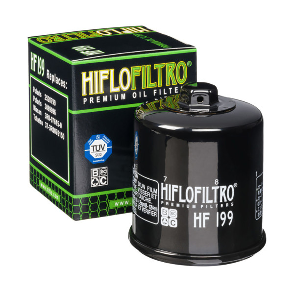 Ölfilter Hiflo HF199 Schwarz
