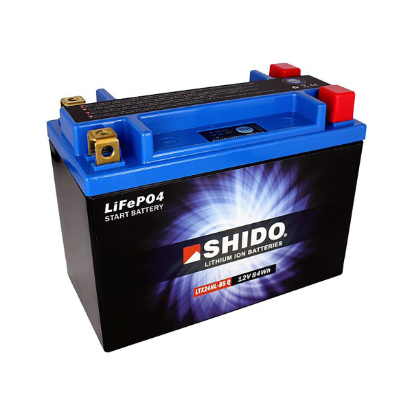 Batterie 12V 7AH(21AH) YTX24HL-BS Lithium-Ionen Shido