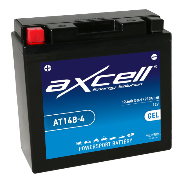 Batterie 12V YT14B-4 GEL AXCELL