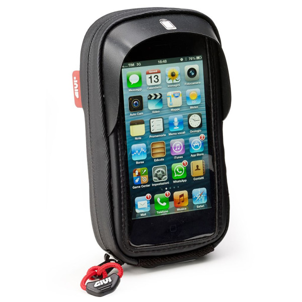 I-Phone 5 - 5S Smartphone Tasche mit Son mit Spiegel-Halterung