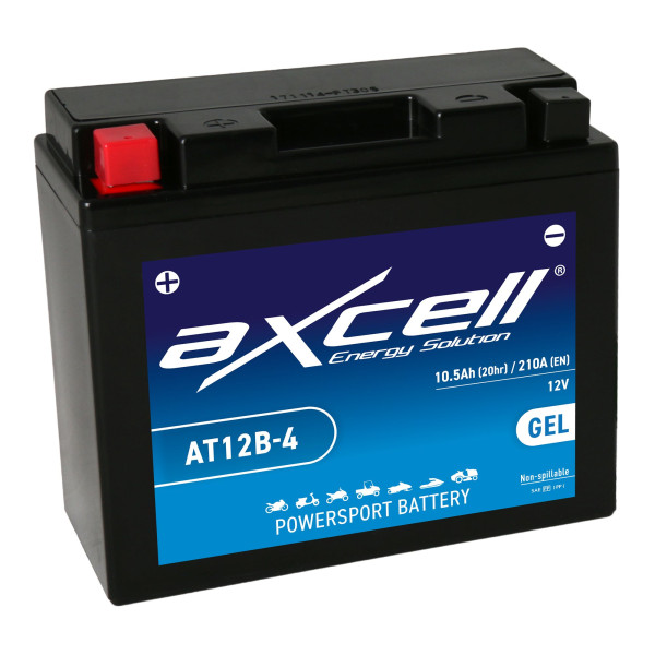 Batterie 12V YB12B-4 GEL AXCELL