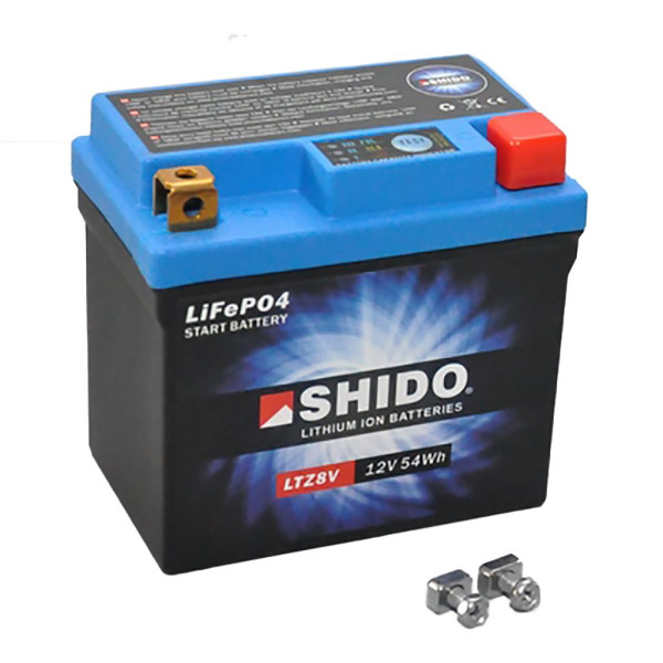 Batterie 12V 4.5AH(9AH) LTZ8V Lithium-Ionen Shido