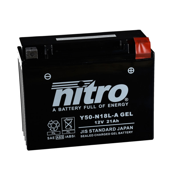 Batterie 12V 20AH Y50-N18L-A Gel Nitro 52012
