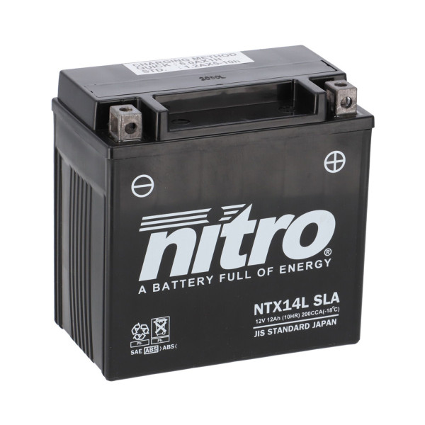 Batterie 12V 12AH YTX14L-BS Gel Nitro
